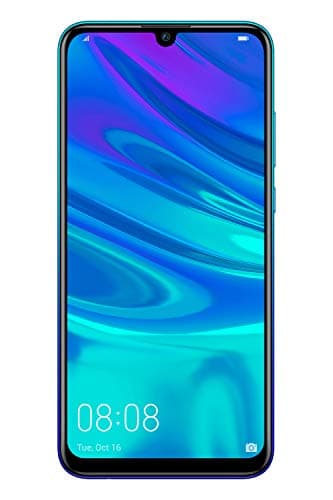 Image of Huawei P Smart 2019 64 GB 6.21-Inch 2K FullView Dewdrop SIM-Free Smartphone with Dual AI Camera, Android 9.0, Single SIM, UK Version, Aurora Blue