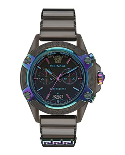 Image of Versace Men Chronograph Watch Icon Active Swiss Made