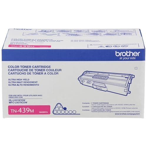 Image of Brother TN439M Original Magenta Toner Cartridge for Laser Printers (9000 Pages, Magenta, 1 Piece)