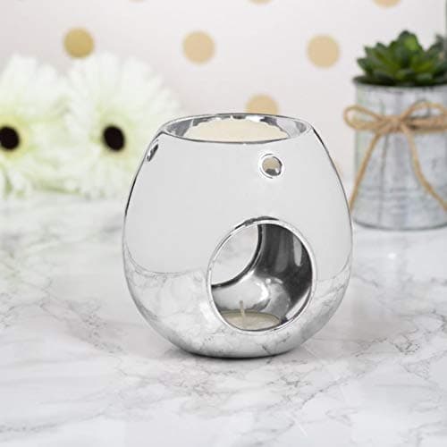 Image of Wax/oil Warmer Silver by Lesser & Pavey