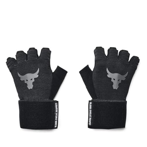 Image of Under Armour Unisex Project Rock Training Gloves Adults Black/Summit S