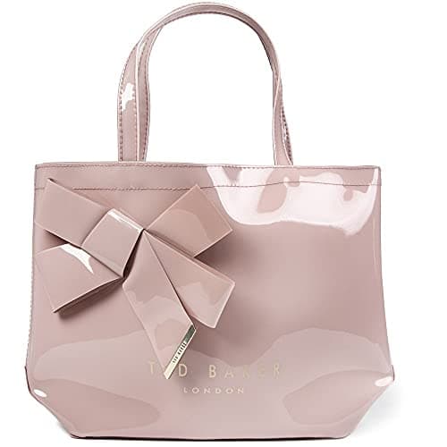 Image of Ted Baker Knot Bow Icon Handbag Pink One Size