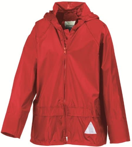 Image of Result Heavyweight Waterproof Jacket And Trouser Set ,Red, Large (9-10 Years)