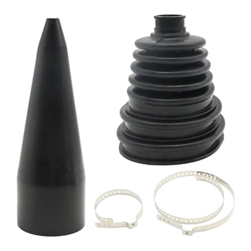 Image of Universal CV Boot Installation Mount Cone Tool with 2 Clamps for For Stretch CV Dust Cover CV Joint Drive Shaft Installation CV Boot Tool W/Car Boot Kit