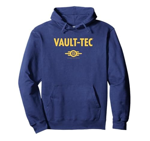 Image of Fallout TV Series Vault-Tec 33 Logo Easy Costume Video Game Pullover Hoodie