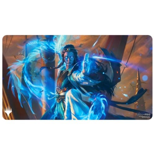 Image of Ultra PRO - Tarkir Dragonstorm Narset, Jeskai Waymaster Playmat for Magic: The Gathering | Gaming Table Mat, Card Game Accessory, TCG Playmat, Tabletop Gaming Mat, Collectible Card Game Mat
