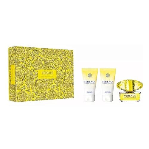 Image of Versace Yellow Diamond EDT 50ML + SG 50ML + BL 50M
