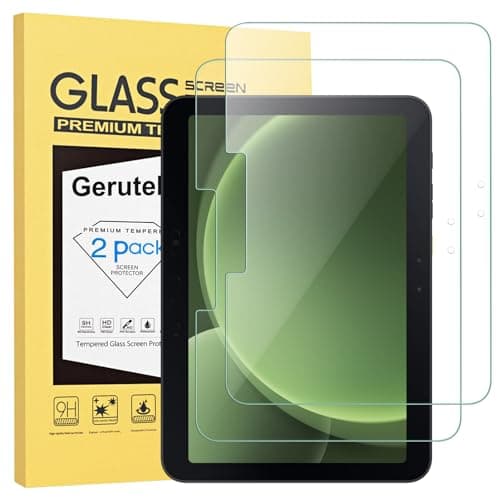 Image of Gerutek Screen Protector for Galaxy Tab Active 5 Pro/4 Pro/Pro 10.1 [Tempered Glass] [Ultra Clear] [Anti Scratch] [Bubble-Free] [[9H] for Samsung Tab Active 5 Pro Tempered Glass Film