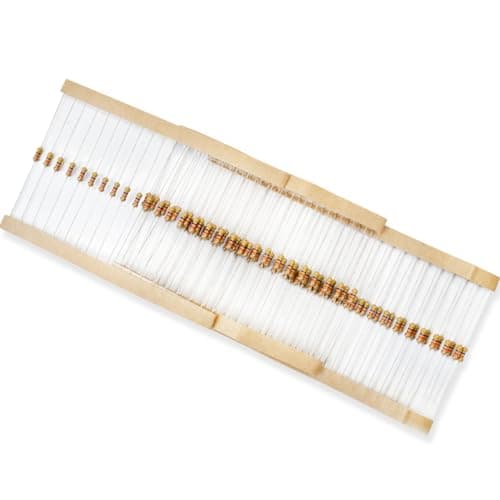 Image of Innfeeltech 100 Pcs 1/4W 5% Tolerance 47K Ohm Carbon Film Resistor Resistance for DIY Project and Experiments