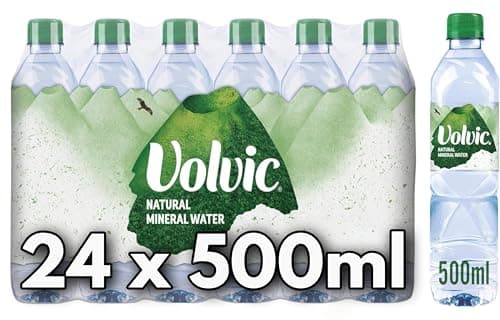 Image of Vol vic Still Natural Mineral Water 500ml Litre Plastic Bottles - 24 x 500ml
