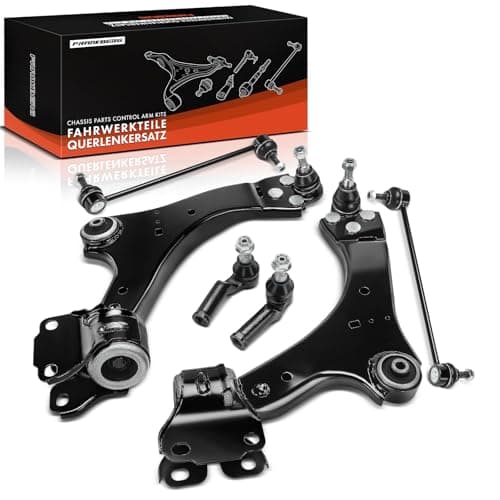 Image of Frankberg 6x Control Arm Set Front Rear Compatible with Galaxy WA6 Mondeo IV Turnier BA7 S-Max WA6 V60 I 155 V70 III 135 Mondeo IV BA7 S60 II 134 S80 II 124 Replace# 1507182
