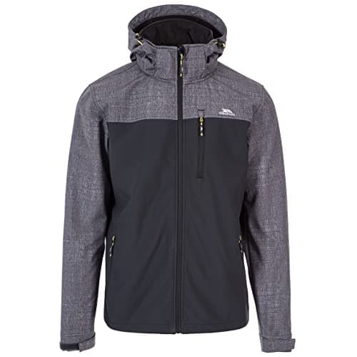 Image of Trespass Mens Softshell Jacket Water Resistant Windproof Outdoor Coat Abbott