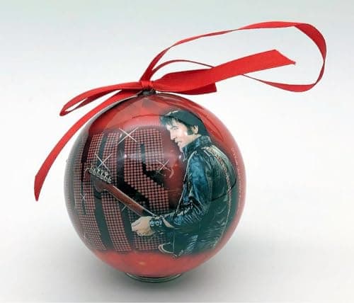 Image of Elvis Hanging Christmas Tree Ornament in Presentation Box