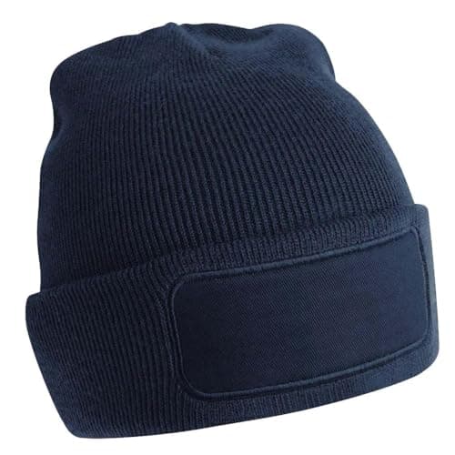 Image of Beechfield - Recycled Original Patch Beanie - French Navy