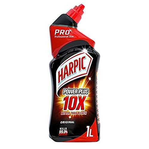 Image of Harpic Professional Range Power Plus Toilet Cleaner Gel Original Scent - 12 pcs 1L Each