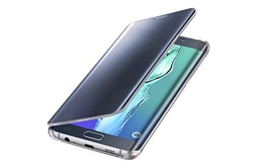 Image of Samsung "Clear View Cover" Case for Galaxy S6 Edge Plus SM-G928F - Blue/Black (NOT VALID FOR GALAXY S6 EDGE)