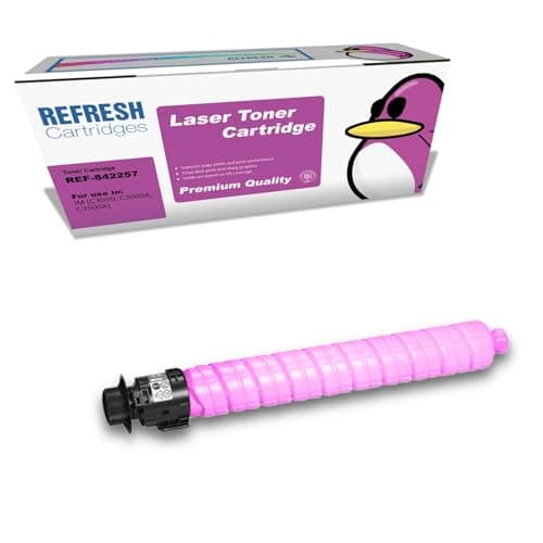 Image of Refresh Cartridges Remanufactured 842257 Magenta Toner Cartridge Replacement for Ricoh Printers