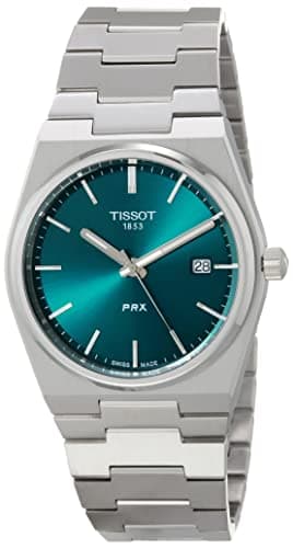 Image of Tissot PRX Green Man Watch only time T137.410.11.091.00 Steel