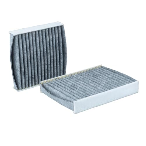 Image of Purflux AHC245-2 Heating Filter, Cabin, Carbon Filter, Replacement Part, 0.14 kg, for Peugeot 208, 207, Citroën DS3