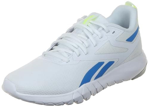 Image of Reebok FLEXAGON Force 4 Footwear White/Kinetic Blue/Digital Lime Male Training Shoes