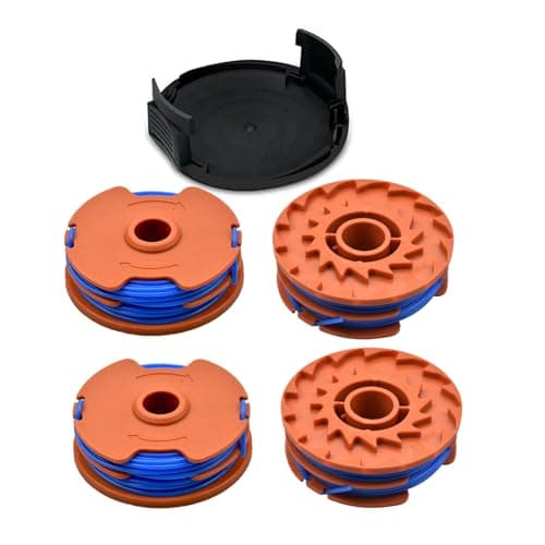 Image of Lyshujli WX100 Strimmer Spool Line For Qualcast GT25 GGT350A1 GT30 GGT450A1, for Worx WG100E WG104E1 WG105 WG106,for McGregor MET6032 MET4530 MET3525