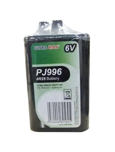 Image of EXTRA HEAVY DUTY - Z4R25, PJ996 6V LANTERN BATTERY PRS9005