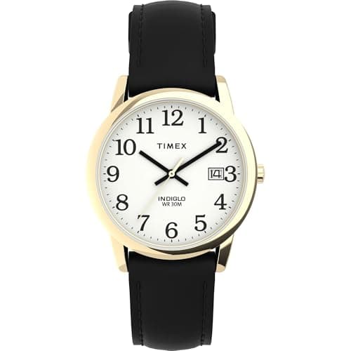 Image of Timex T2H291 Gents Classic Watch with Black Leather Strap