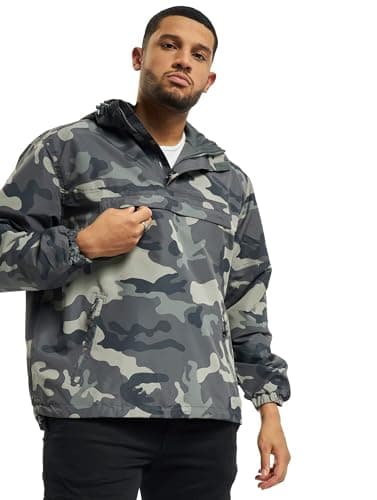 Image of Brandit Summer Windbreaker, color: grey camo, size: XL