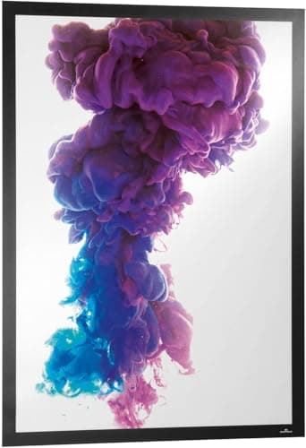 Image of Durable DURAFRAME Poster A1 - Self-Adhesive Poster Frame - UV-Resistant - Black - Perfect for Displaying Large Format Information - Pack of 1