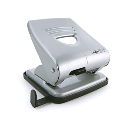 Image of Rapesco 1023 827 2-Hole Metal Punch, 30 Sheet Capacity, Silver