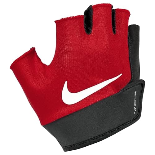 Image of Nike Men's Vapor Fitness Gloves Gym Training Grip Gloves Workout Strength Training, University Red/Black/White, L