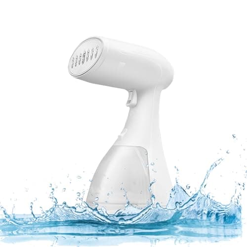 Image of ieron 1500W Clothes Steamer, 300ml Handheld Garment Steamer Vertical Strong Steam Iron Auto Cut-Off Powerful For Home, Office & Travel