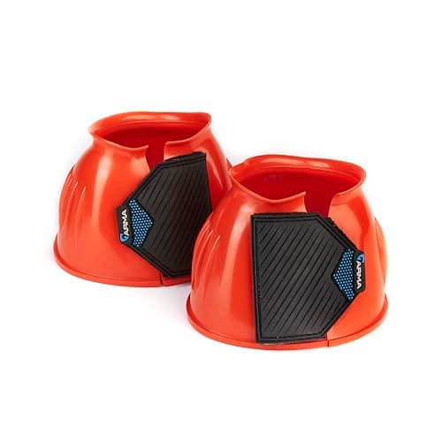 Image of Shires ARMA Gloss Over Reach Boots Full Orange