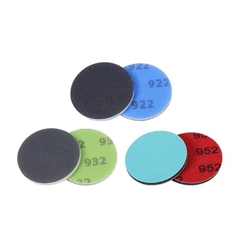Image of Glass Repair Kit Grinding Polishing Abrasive Disc Mesh Net Sanding Pads Kit for Glass Scratch Removal 3 inch 3Pcs/Pack