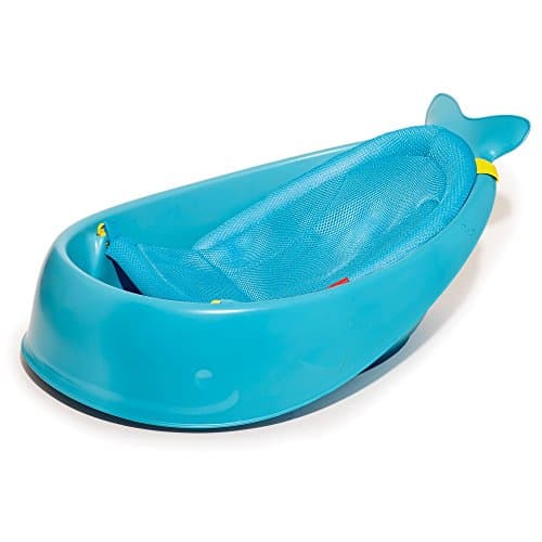 Image of Skip Hop 235465 Moby Smart Sling 3-Stage Baby Bath Tub, Blue