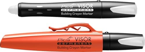 Image of Pica Visor Permanent Refillable Longlife Industrial Marker White 990/52