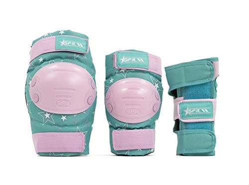 Image of SFR Star Triple Pad Set Skateboard Universal Adult Pink/Green M