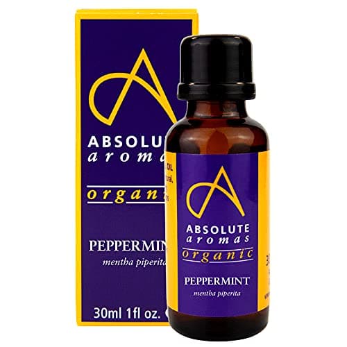 Image of Absolute Aromas Organic Peppermint Essential Oil 30ml - 100% Pure, Natural, Certified Organic and Undiluted - for use in Aromatherapy and Diffuser
