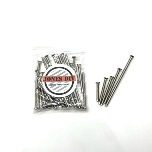 Image of Mixed Group Pack of 40x Electrical Socket Screws Including 25mm, 35mm, 40mm, 50mm & 75mm Silver Assortment Pack M3.5 Outlet Screws