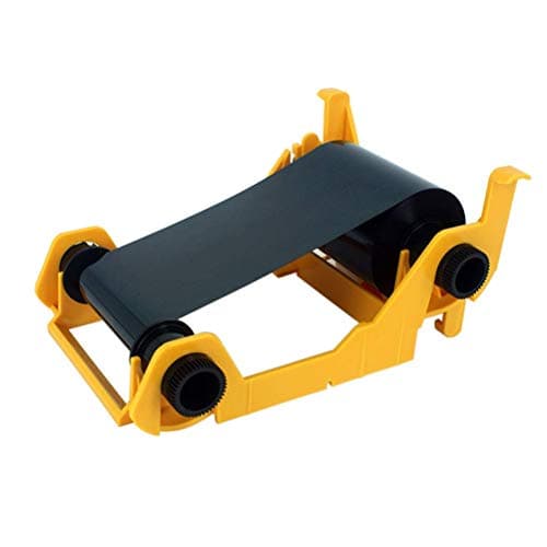 Image of New 800033-301 Black Ribbon Compatible for Zebra ZXP Series 3 Card Printer 2000 Prints Monochrome Ribbon 800033-301