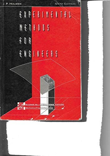 Image of Experimental Methods for Engineers (McGraw-Hill International Editions: Mechanical Engineering Series)