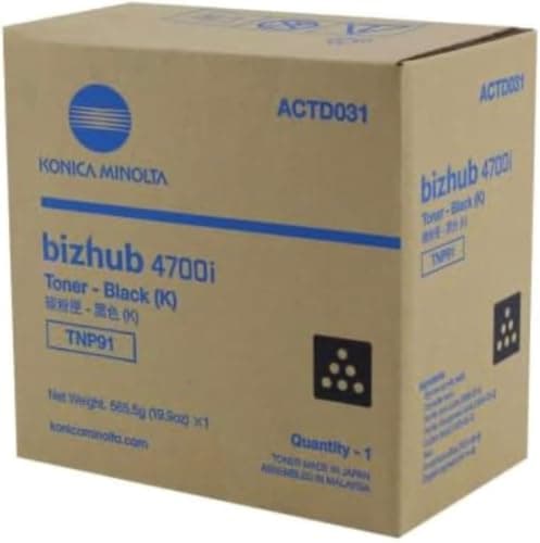 Image of Minolta Konica Tnp91 Toner Cartridge 1 Pc(S) Original Black, ACTD051