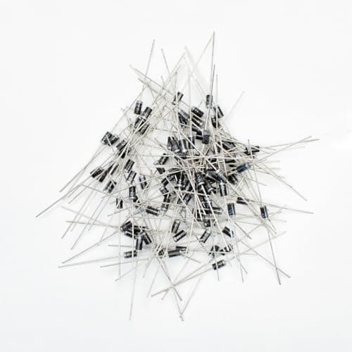 Image of Innfeeltech 100Pcs 1N4002 Rectifier Diodes General Purpose Silicon Rectifiers, 1A, 100V Silicon Rectifier Schottky Diodes