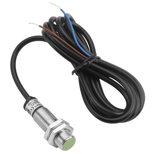 Image of Heschen Inductive Proximity Sensor Switch, PR12-2DO, Cylindrical Type, DC 10-30V, 2-Wire, NO(Normally Open), CE