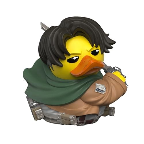 Image of TUBBZ Boxed Edition: Attack on Titan - Levi Ackerman Cosplaying Rubber Duck Vinyl Figure