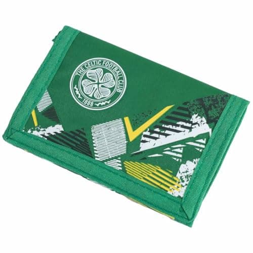 Image of Celtic FC Vector Wallet (One Size) (Green/White/Yellow)