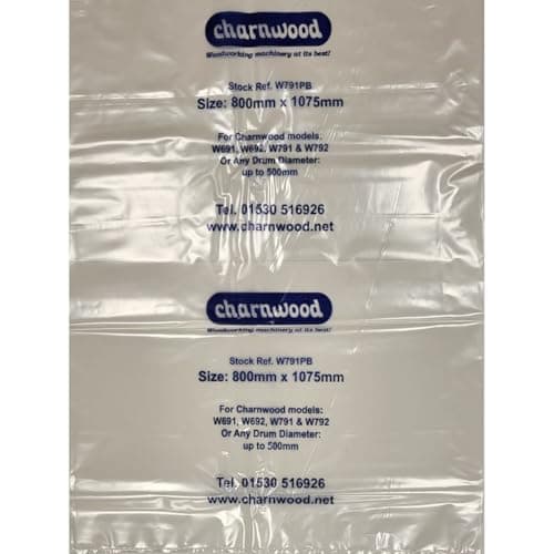 Image of CHARNWOOD W791PB Dust Extractor Collection Bags, Size 32''x43'', pk 10