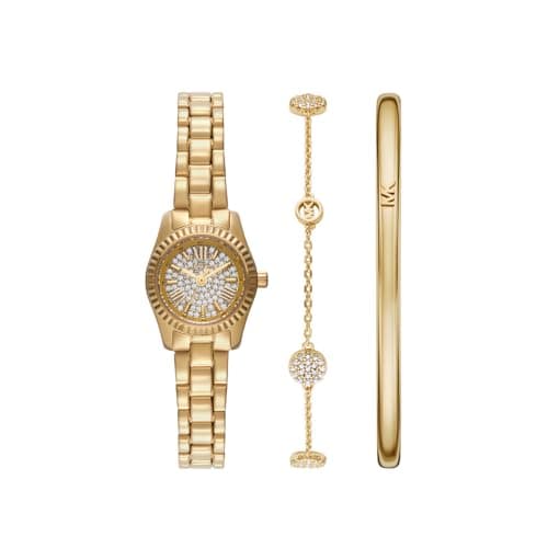 Image of Michael Kors MK4944SET Ladies Lexington Watch and Bracelets Gift Set
