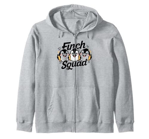 Image of Finch Squad Design for Finch Lover Stuff | Kids Finch Zip Hoodie