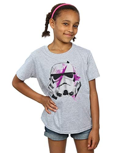 Image of Star Wars Girls A New Hope Jawas T-Shirt 5-6 Years Sport Grey